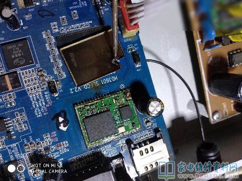 户户通机顶盒定位模块短路的故障修复